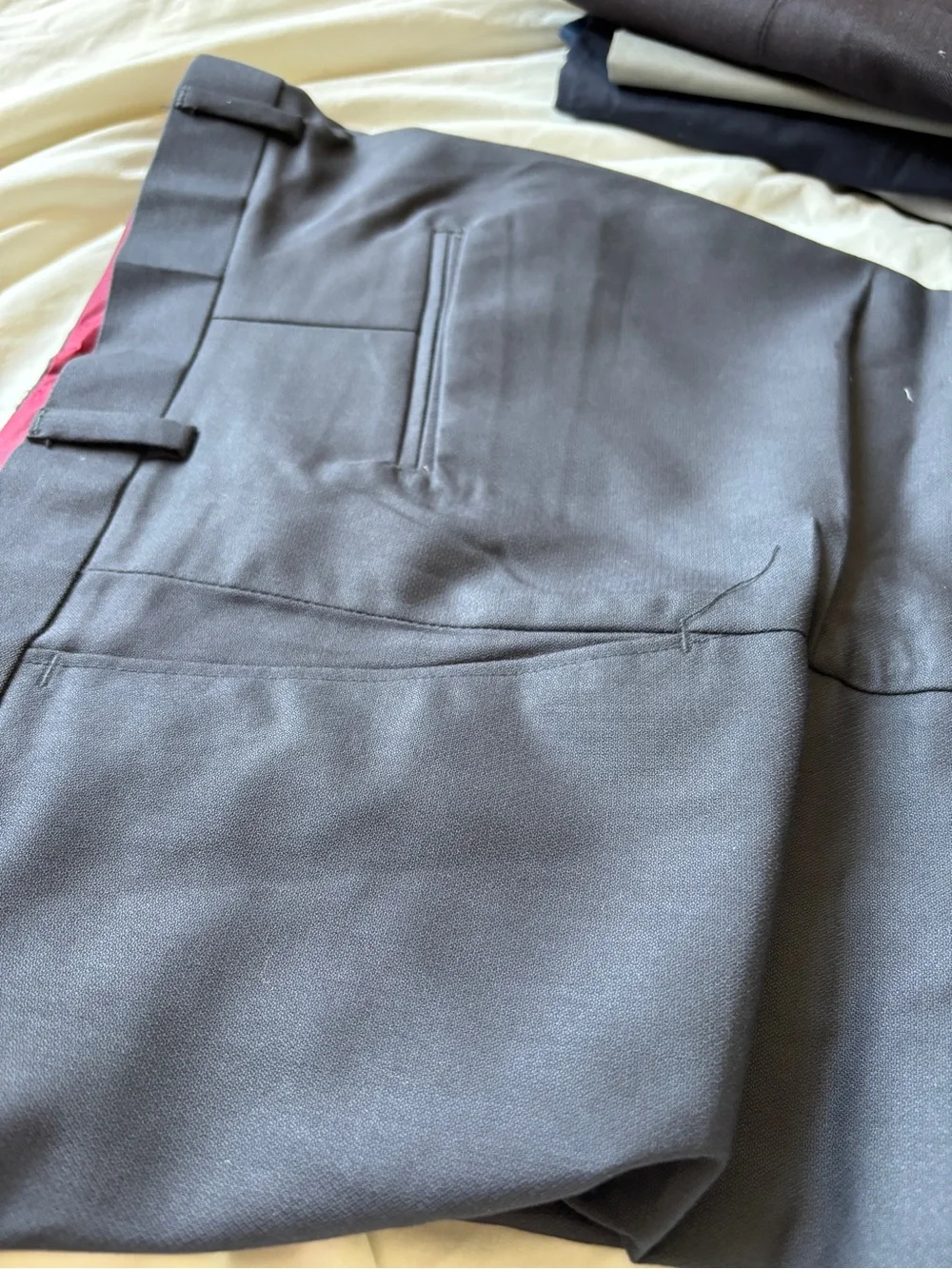 Men’s Charcoal Gray Formal Dress Pants Size 40 Brand New Never Worn